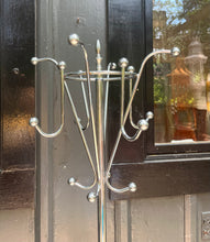 Load image into Gallery viewer, Midcentury Chrome Atomic Coat Rack