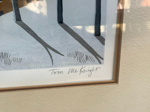 Thomas McKnight Central Park Serigraph