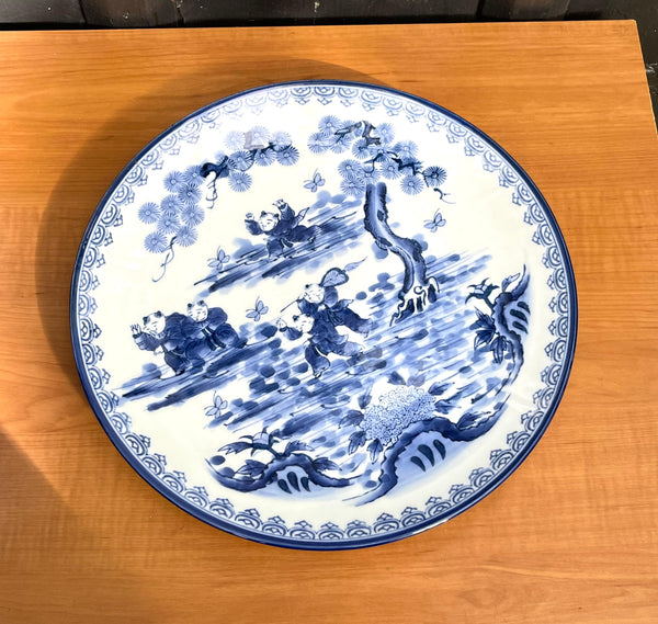 Large Imari Japanese Porcelain Plate
