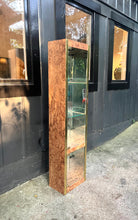 Load image into Gallery viewer, Mastercraft Style Faux-burlwood Lighted Curio Cabinet