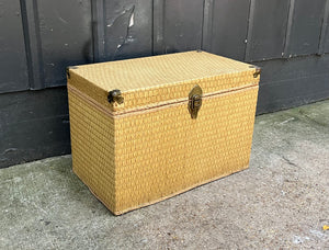 Wicker Storage Trunk / Redmon Woven Hinge-top Trunk