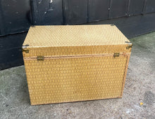 Load image into Gallery viewer, Wicker Storage Trunk / Redmon Woven Hinge-top Trunk