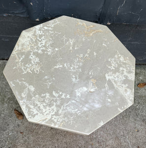 Marble-top Plaster Cherub Table