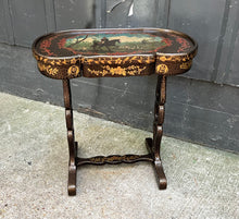 Load image into Gallery viewer, Maitland-Smith Style Painted Side Table with Drawer