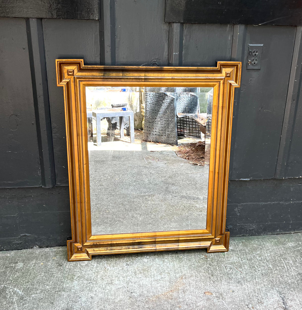 Gold Square-corner Mirror