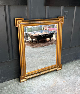 Gold Square-corner Mirror