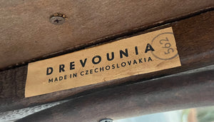 Drevounia Czechoslovakia Bentwood Dining Chairs Set of 6