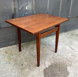 Jens Risom 1960s Floating-top Occasional Table