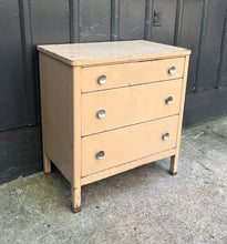 Load image into Gallery viewer, Norman Bel Geddes for Simmons Chest of Drawers - 1930s-40s Metal 3-drawer Chest