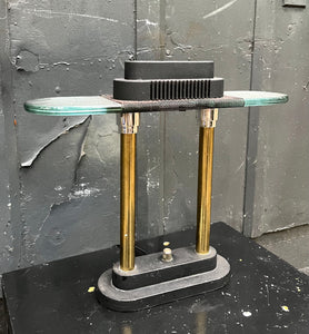 Robert Sonneman Lamp / 1990s Postmod Dimmer Desk Lamp